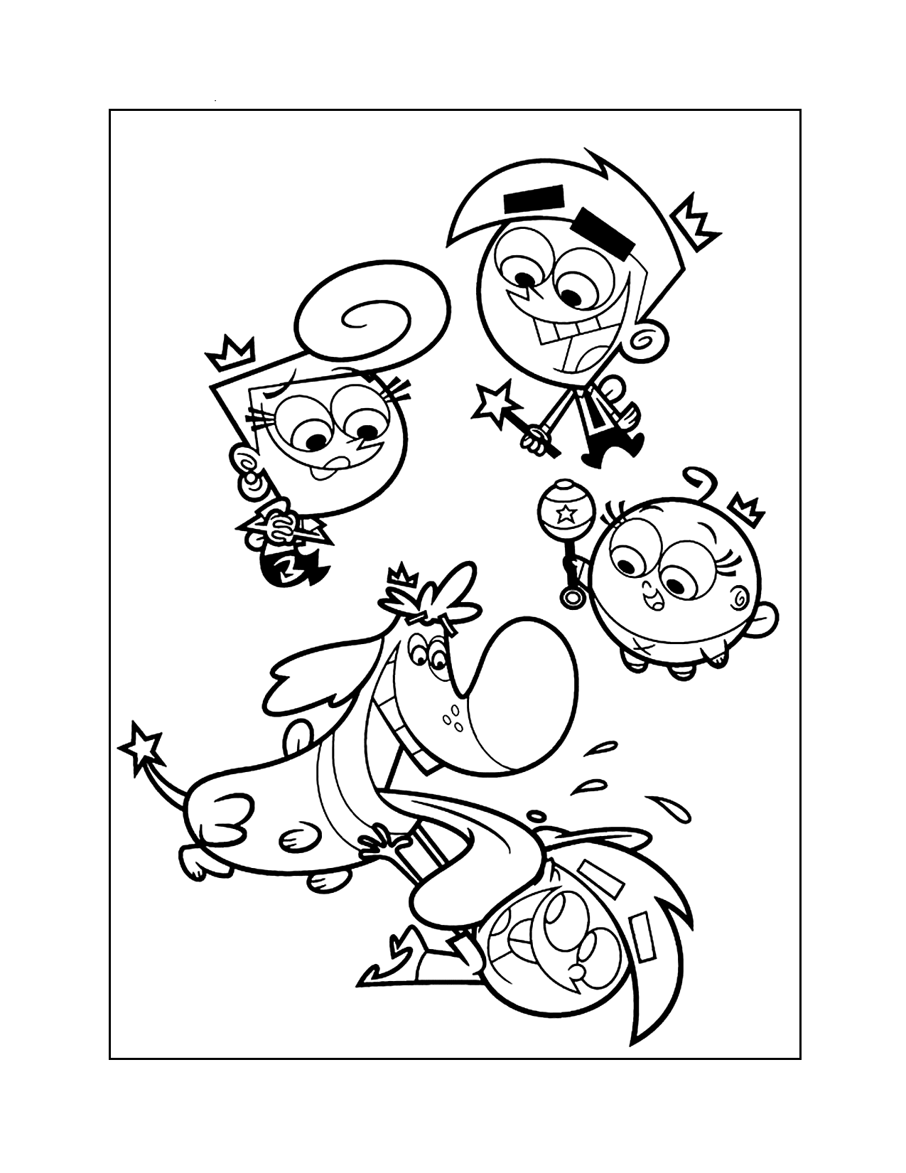 Fairly odd parents pages â printable pages