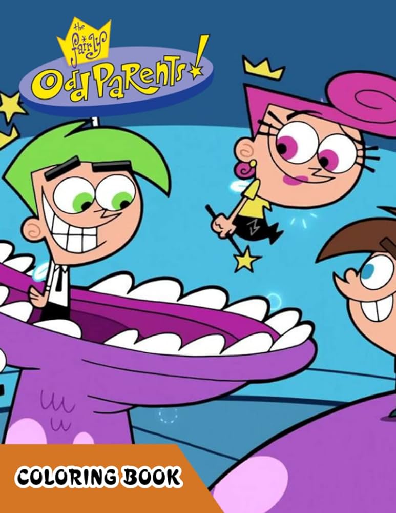 The fairly oddparents coloring book by ruiz bernard