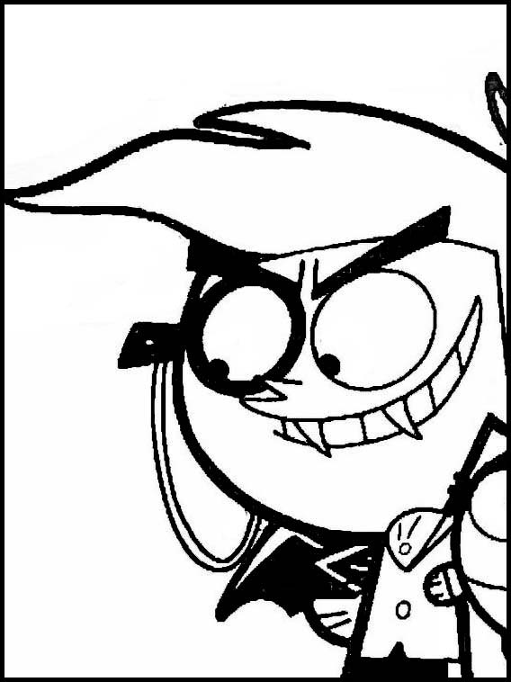 Coloring book the fairly oddparents