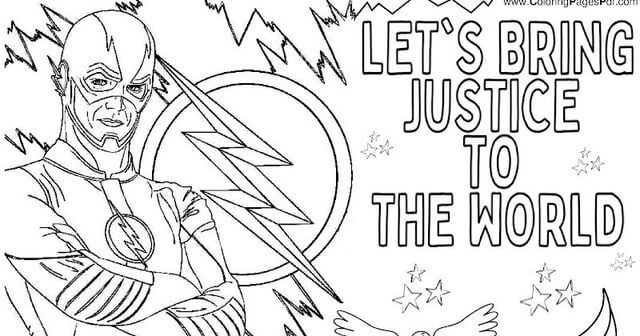 Zoom flash coloring pages rcoloringpagespdf