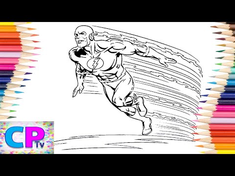 Flash coloring pages