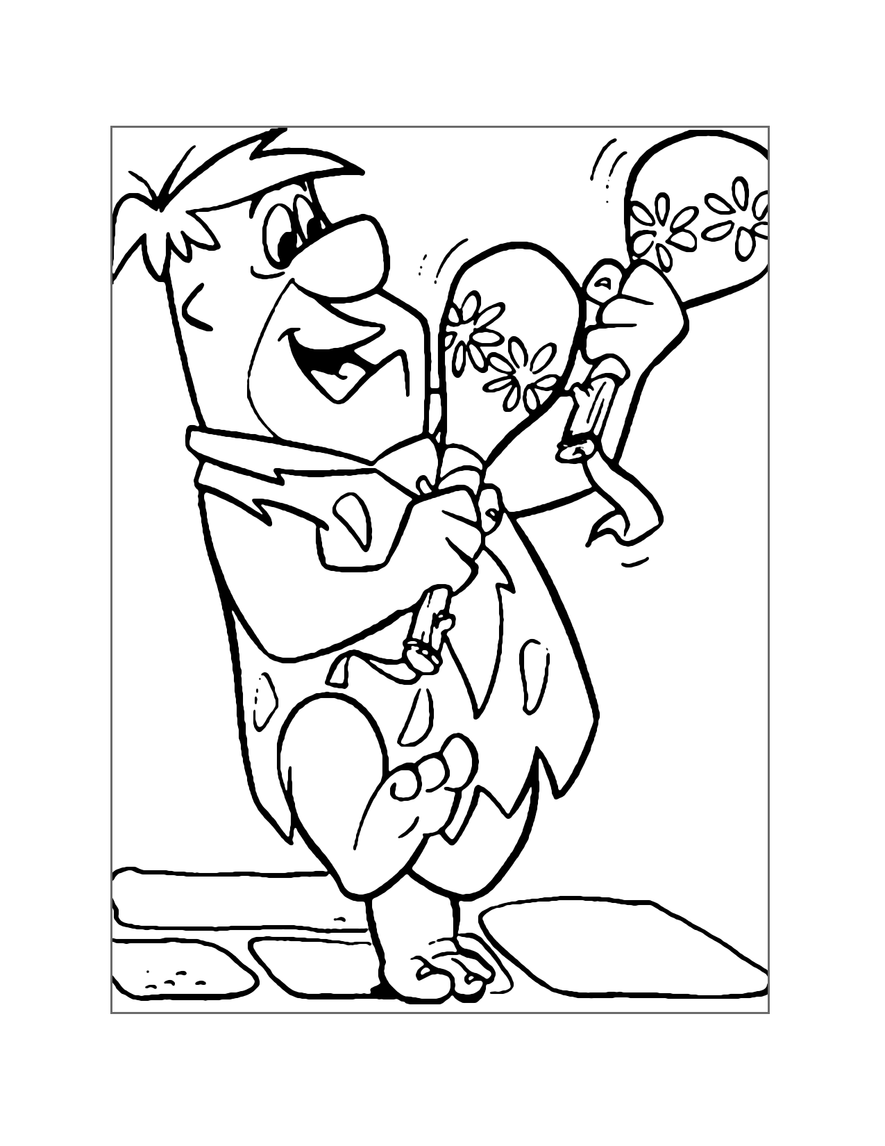 Flintstones pages â printable pages