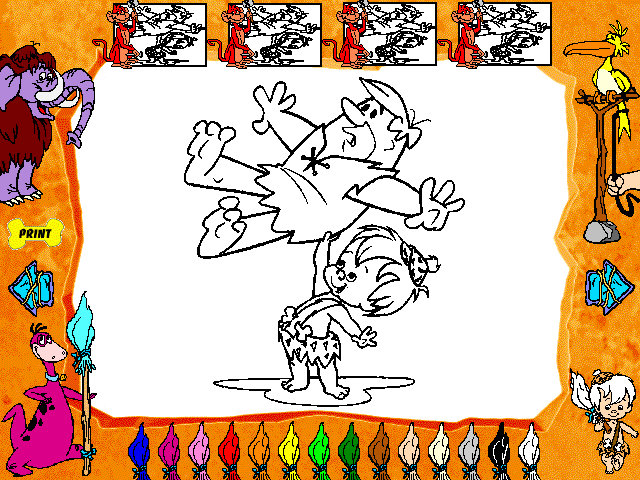 Download yearnlearn the flintstones coloring book mac