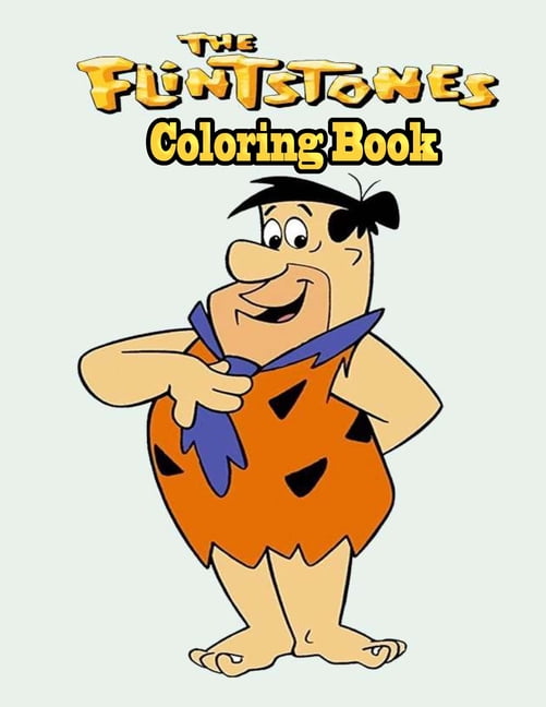 The flintstones coloring book paperback