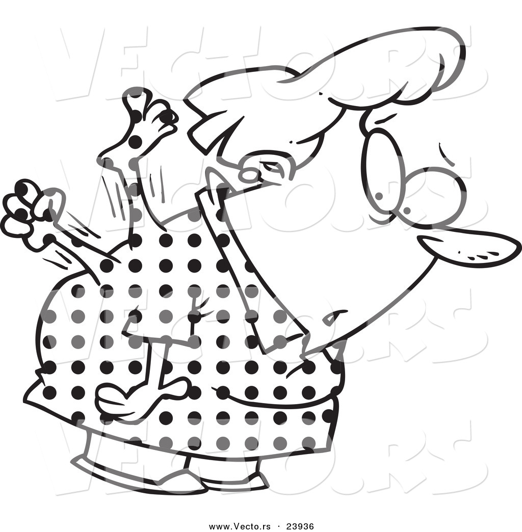 R of a cartoon foot and hand struggling in a womans body