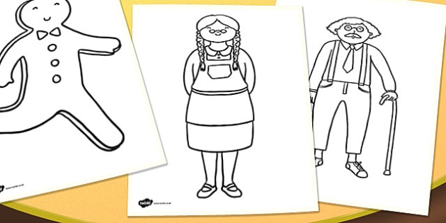 The gingerbread man pictures