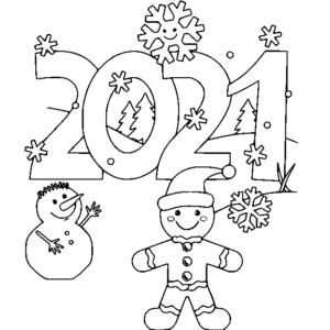 Gingerbread man coloring pages printable for free download
