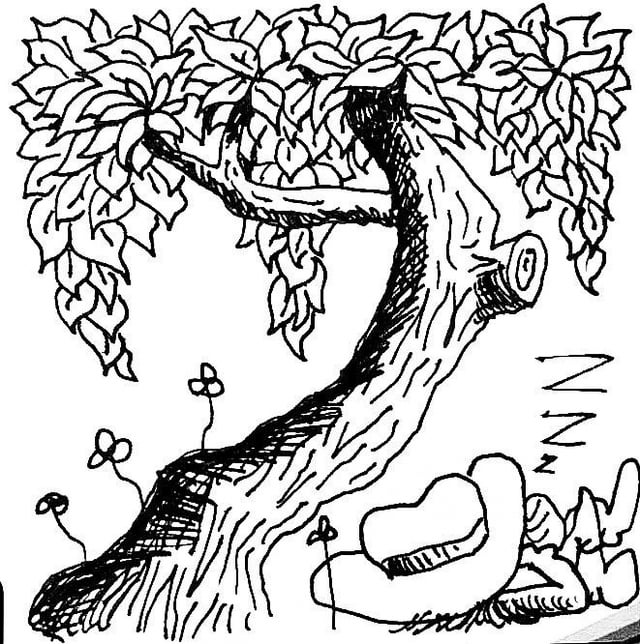 I love drawing leaves rdrawing
