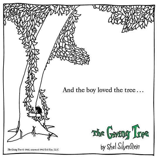 The giving tree hardcover teaches generosity or unselfishness æåæ