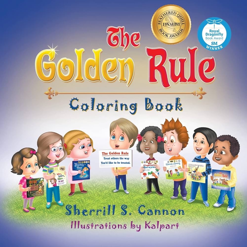 The golden rule coloring book cannon sherrill s books