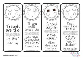 Summer louring bookmarks