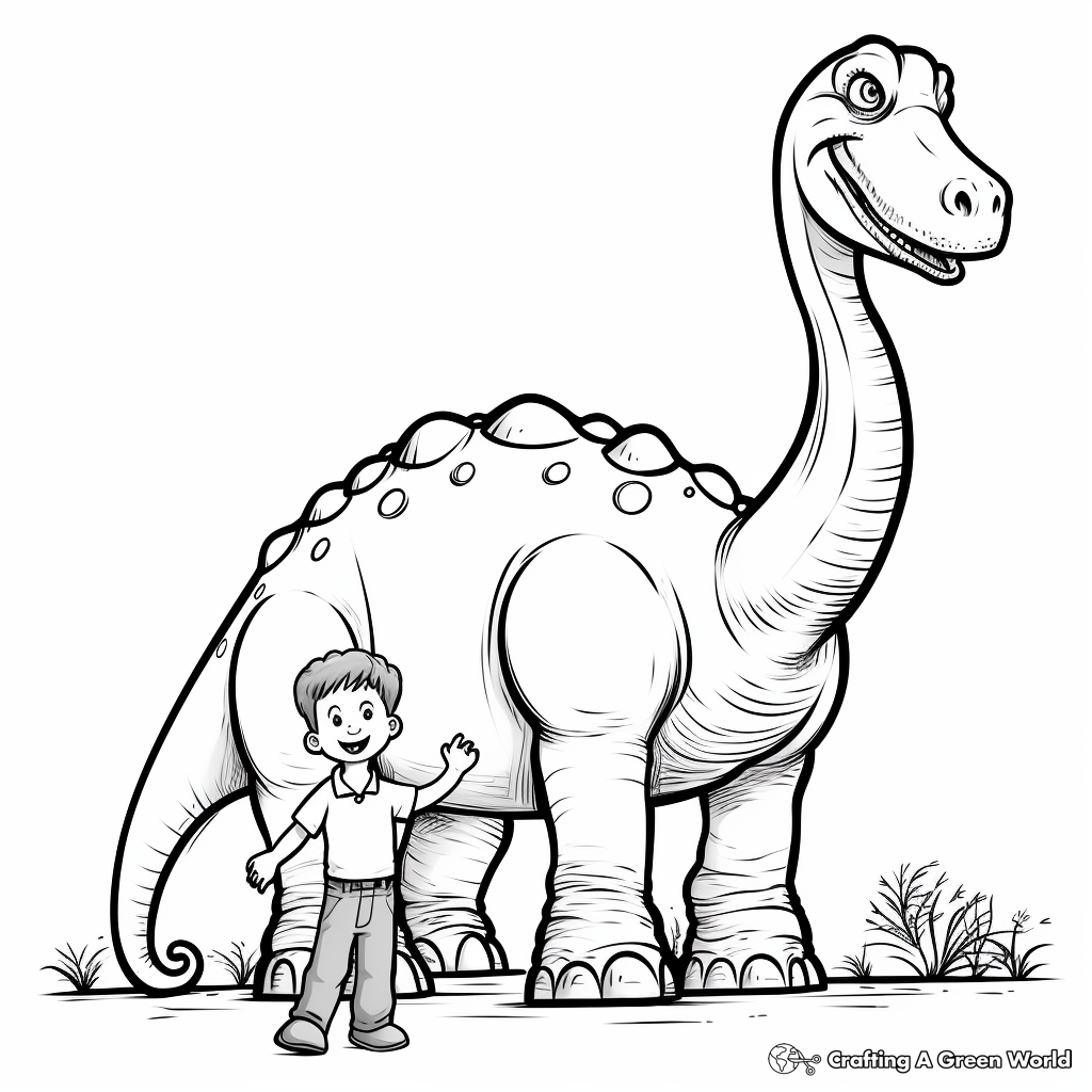 Dinosaur coloring pages