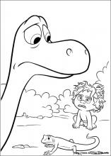 The good dinosaur coloring pages on coloring