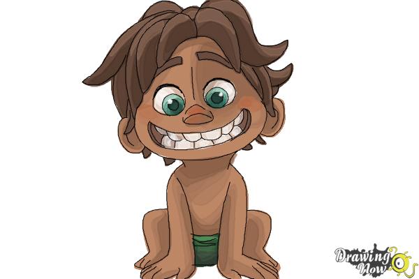How to draw spot from the good dinosaur