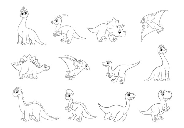 Dino clipart royalty