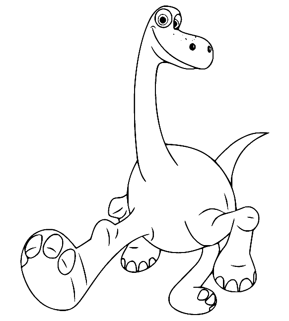 The good dinosaur coloring pages printable for free download