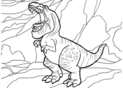 The good dinosaur coloring pages free coloring pages
