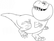The good dinosaur coloring pages free coloring pages