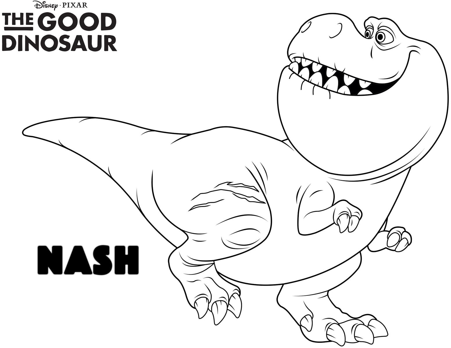 Free coloring pages and activities from the good dinosaur