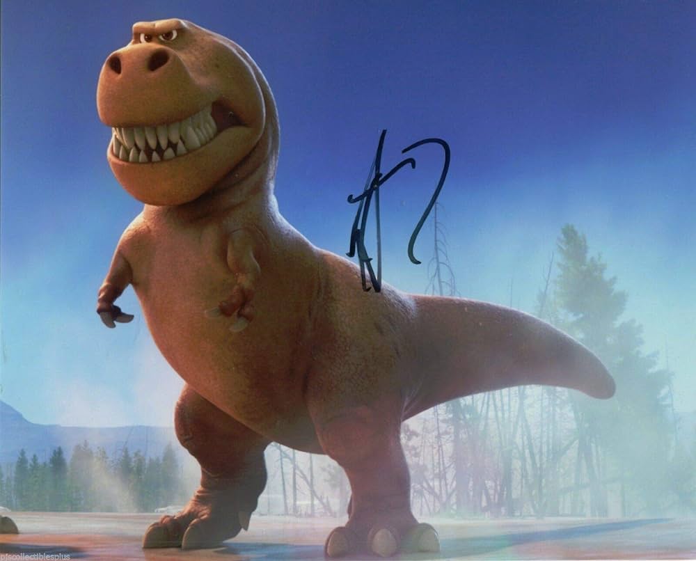 Aj buckley signed good dinosaur voice of nash lor x photo with a home kitchen
