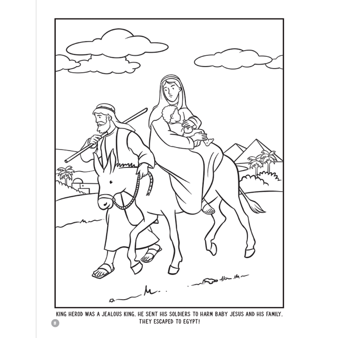 Jesus loves you coloring book