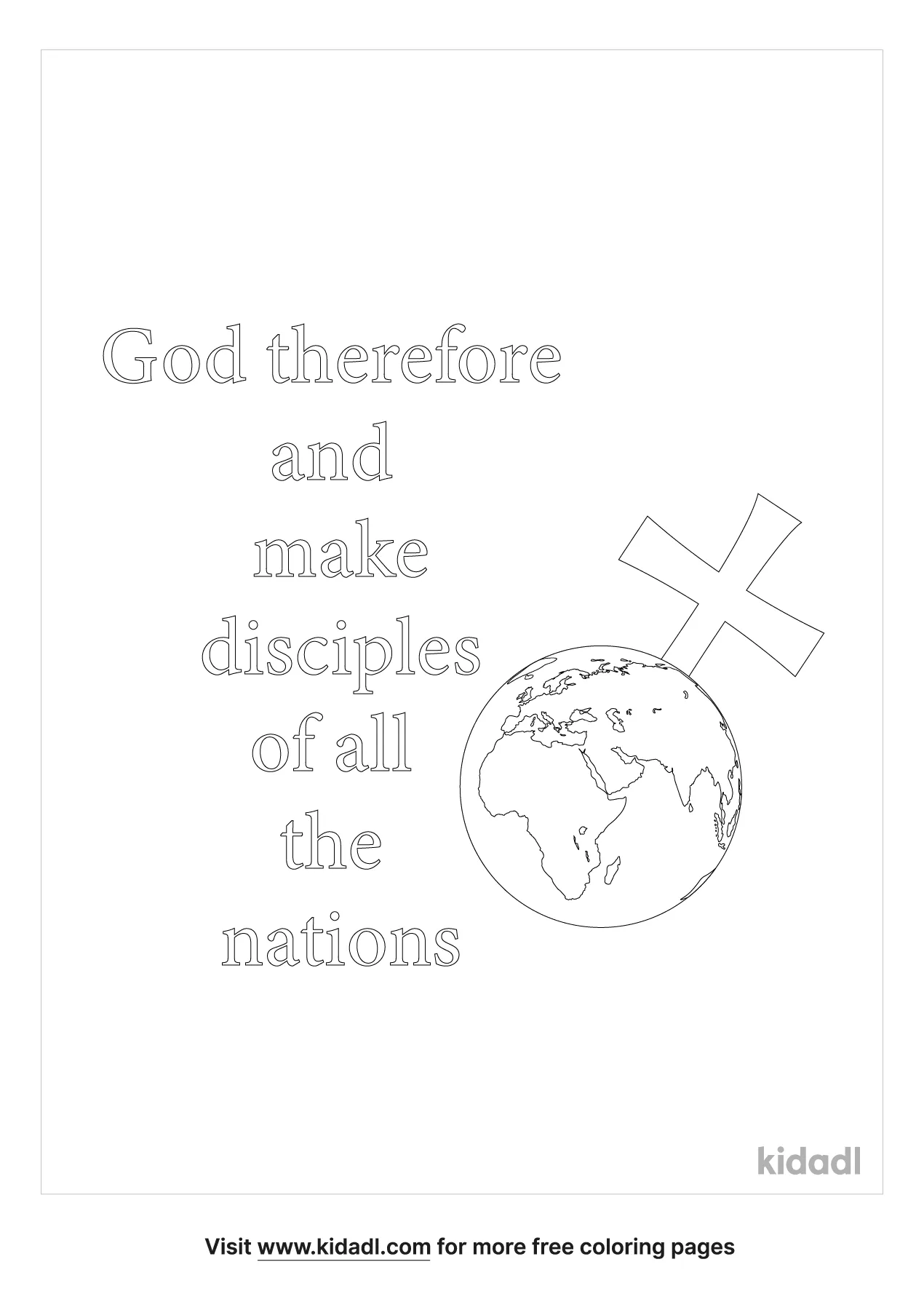 Free the great mission coloring page coloring page printables