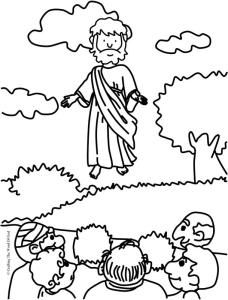 Posts about easter on crafting the word of god ascension of jesus bible coloring pages sunday school crafts