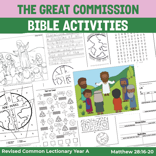 The great mission activity pages