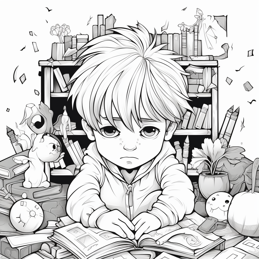 Depression coloring pages