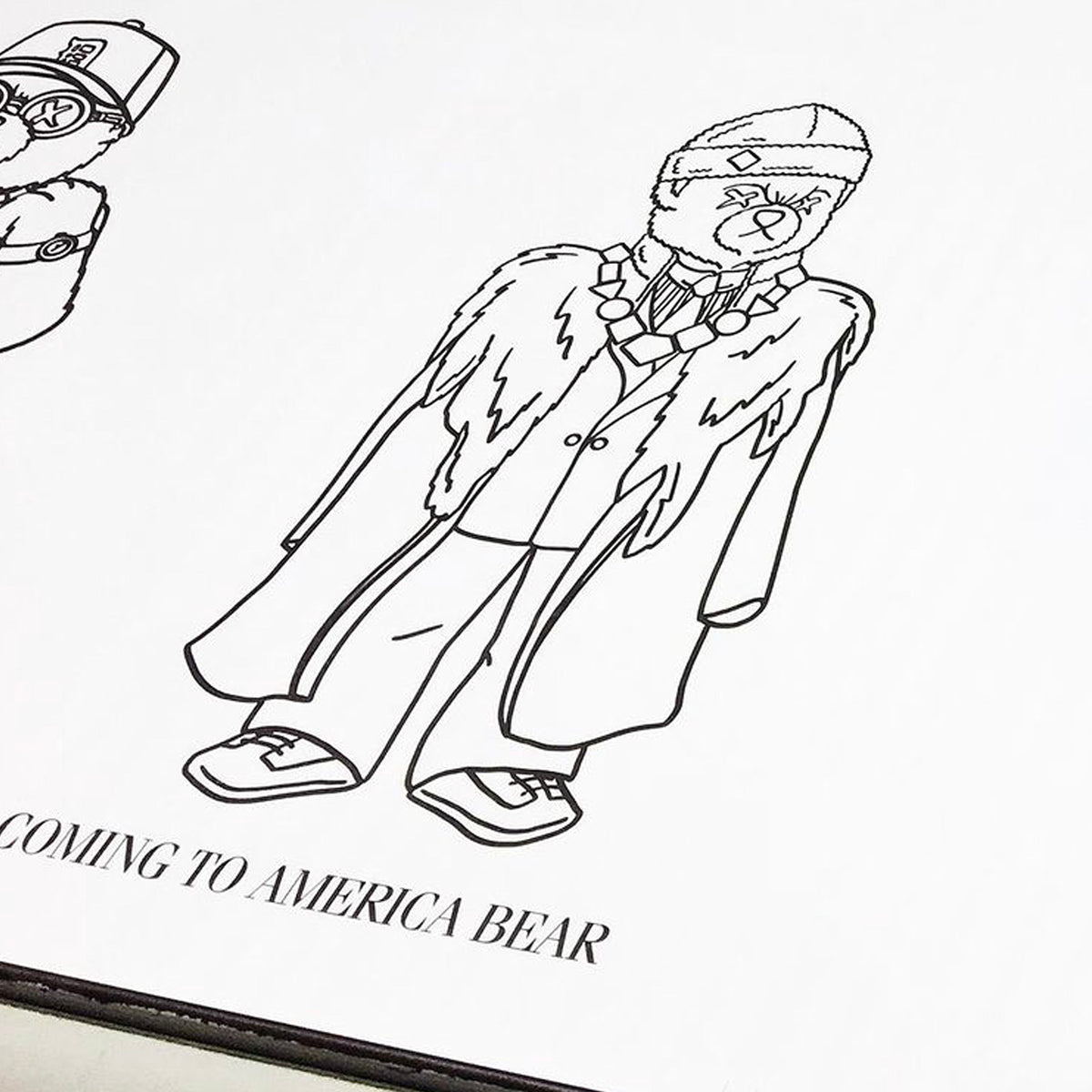 Tdl bears coloring book limited edition tdl â the dirt label