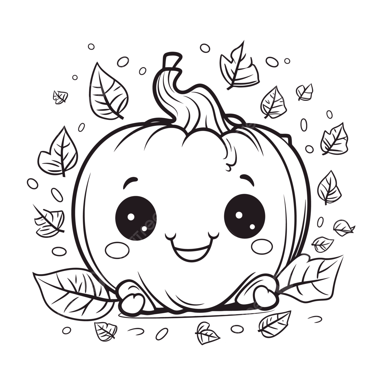 Cute pumpkin coloring page with a big smile on it outline sketch drawing vector pumpkin drawing wing drawing ring drawing png and vector with transparent background for free download