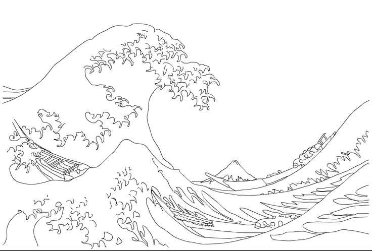 Hokusai the great wave