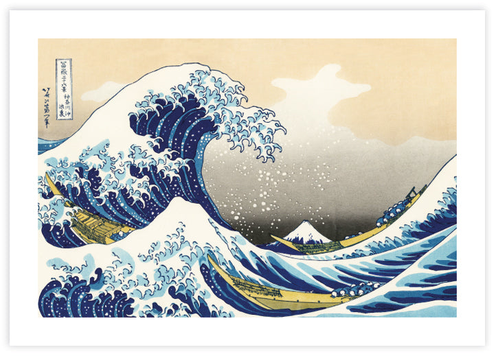 The great wave off kanagawa â the good poster co