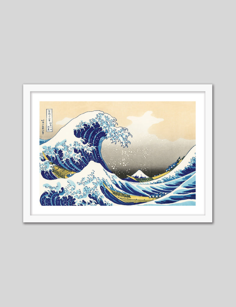 The great wave off kanagawa â the good poster co