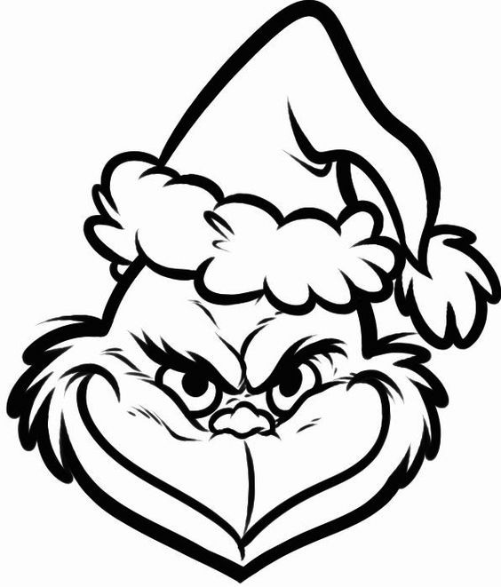 Grinch coloring pages