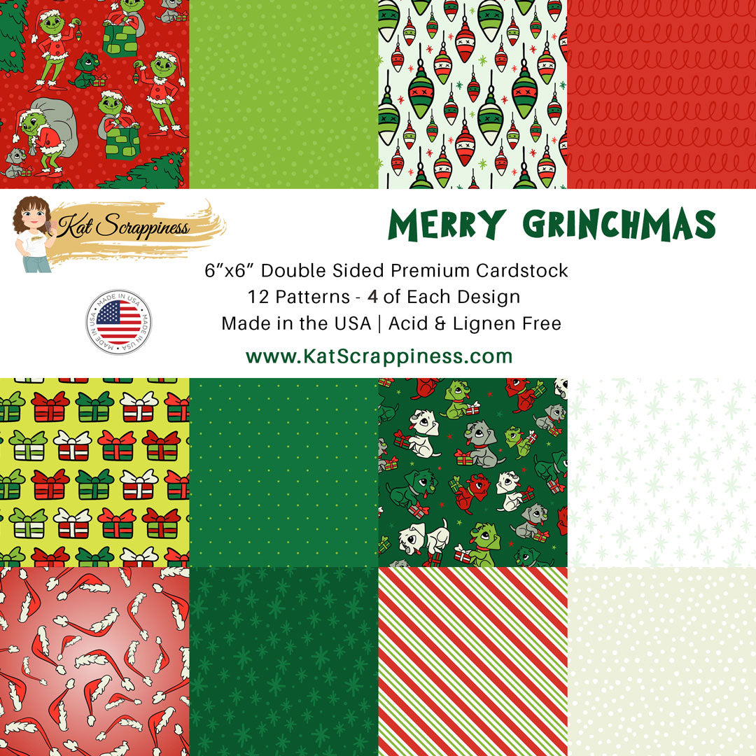 Merry grinchmas x paper pad