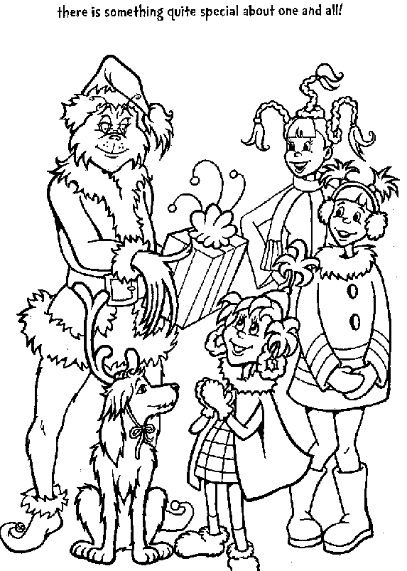 Best christmas the grinch coloring pages for kids