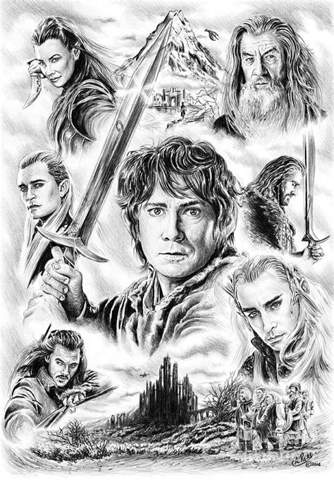 The hobbit louring pages