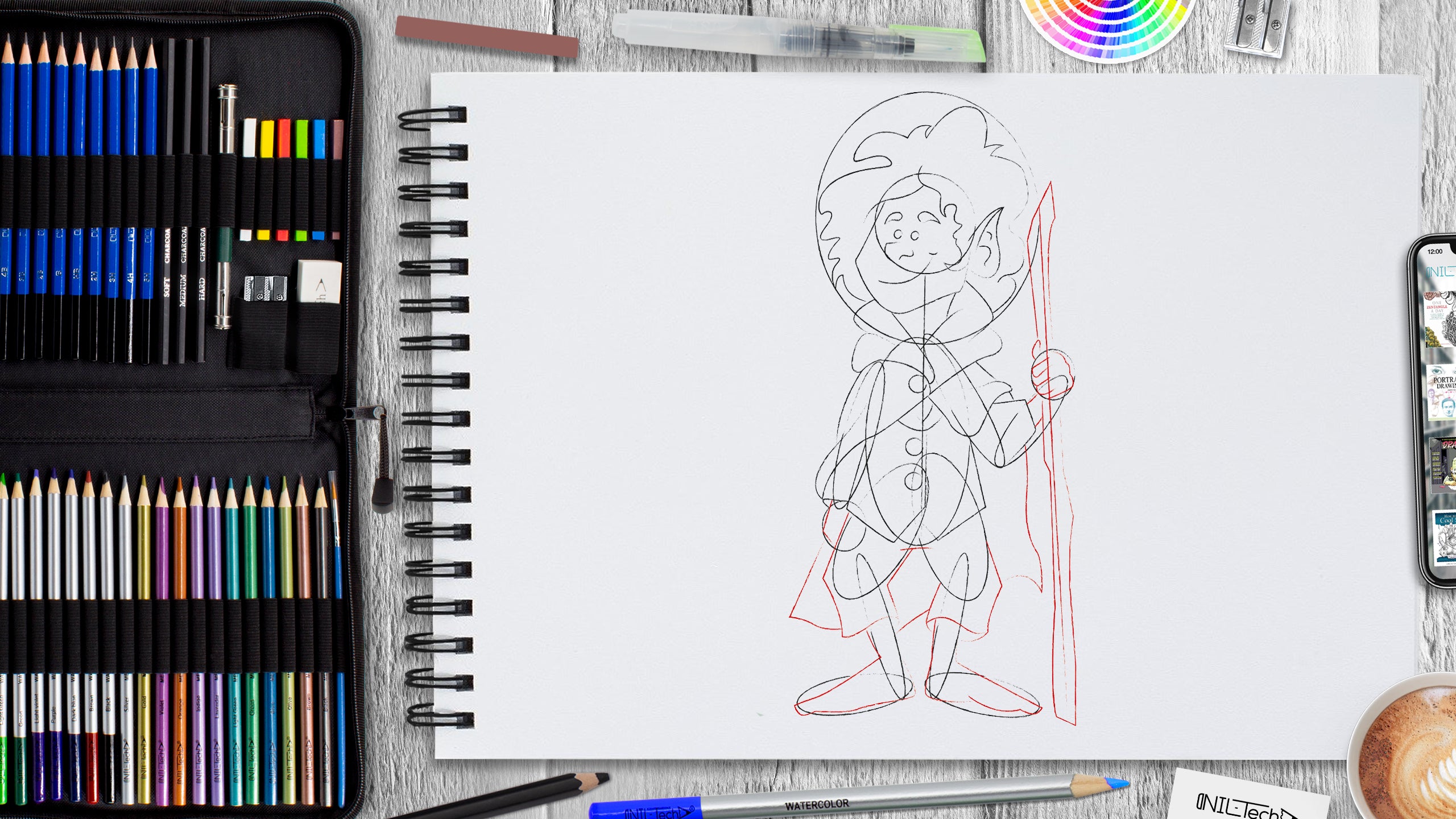 How to draw a hobbit nil tech