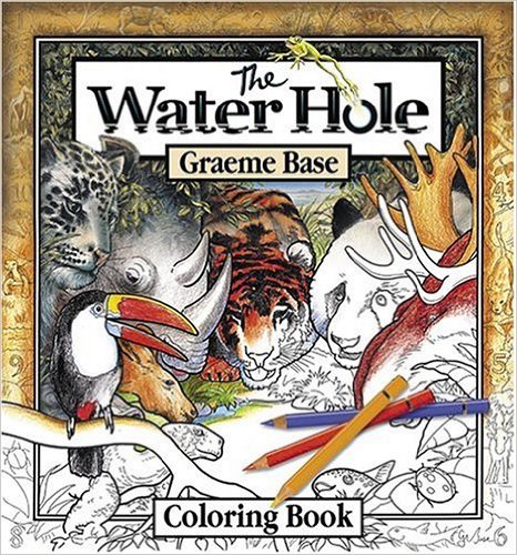 The water hole coloring book