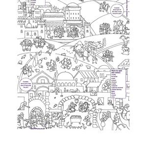 Nativity louring sheet download