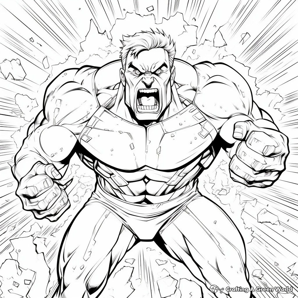Hulk coloring pages