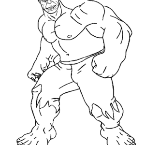 Hulk coloring pages printable for free download