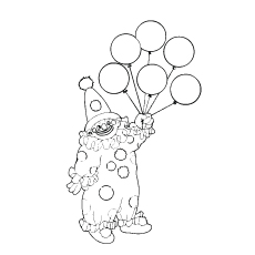 Funny free printable joker coloring pages online