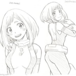 My hero academia coloring pages printable for free download