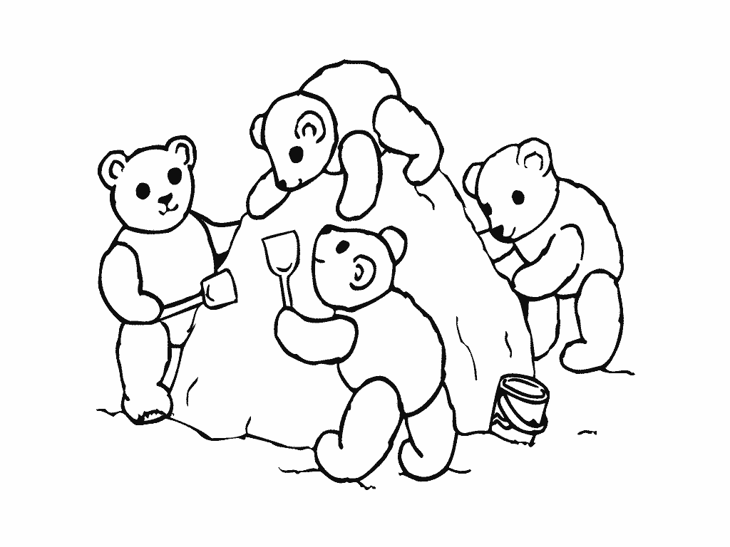 Friendship coloring pages