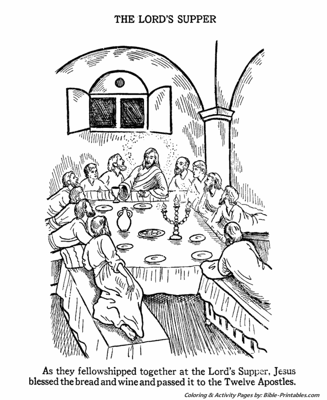 The apostles coloring pages