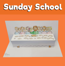 The last supper coloring page â minutes of quality time