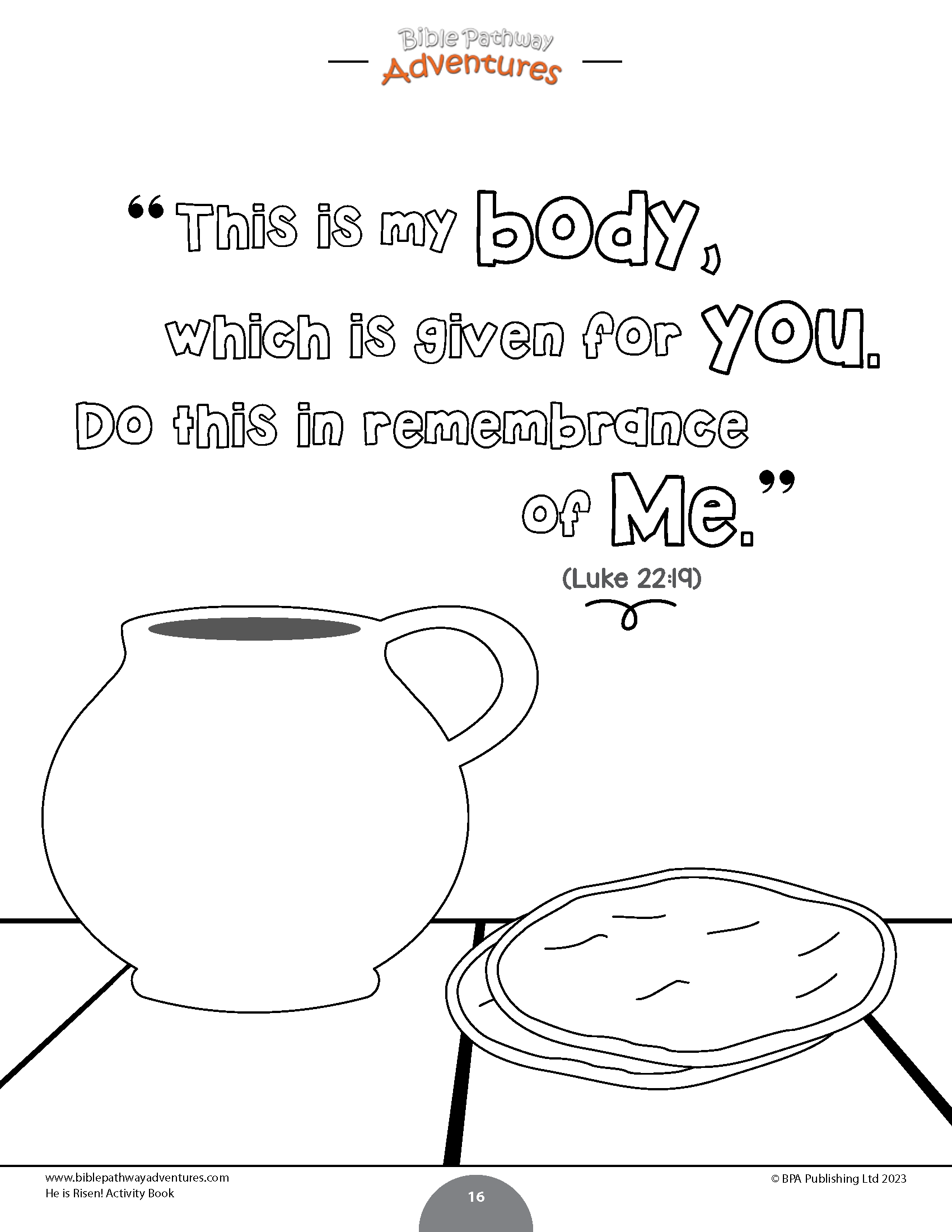 He is risen activity book pdf â bible pathway adventures