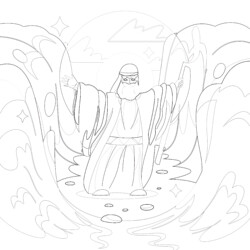 Jesus celebrates the last supper with the disciples coloring page